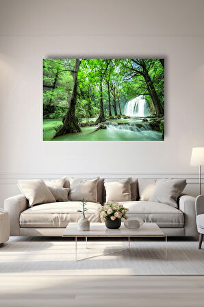 Dekoratif Duvar Tablosu Temperli Cam Tablo 72 x 46 cm