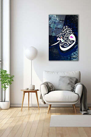 Dekoratif Duvar Tablosu Temperli Cam Tablo 72 x 46 cm