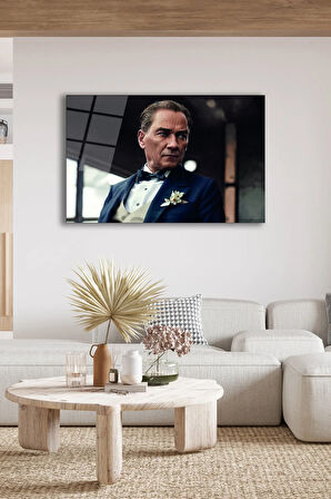 Dekoratif Duvar Tablosu Temperli Cam Tablo 72 x 46 cm