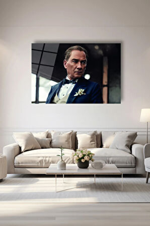 Dekoratif Duvar Tablosu Temperli Cam Tablo 72 x 46 cm