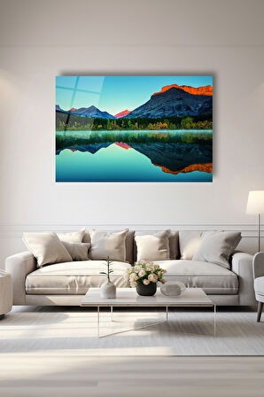 Dekoratif Duvar Tablosu Temperli Cam Tablo 90 x 60 cm