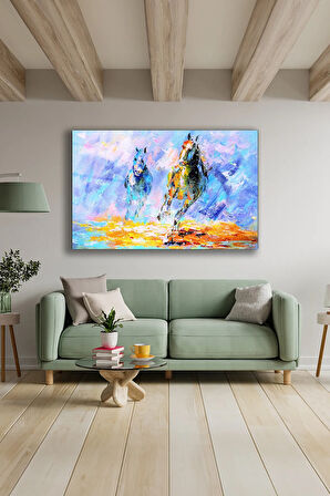 Dekoratif Duvar Tablosu Temperli Cam Tablo 110 x 70 cm