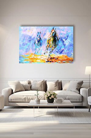 Dekoratif Duvar Tablosu Temperli Cam Tablo 110 x 70 cm