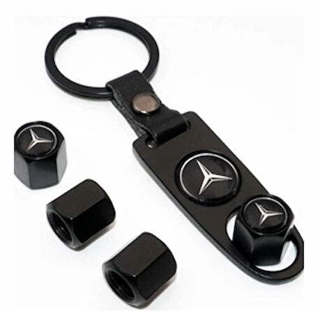 MERCEDES Anahtarlık+4 Parça Sübab Kapağı 