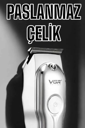 Tıraş Makinesi Güçlü Motor Şarjlı Uzun Pil Ömürlü