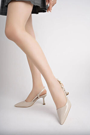 ST-002 Ten Rugan Günlük 7 cm Topuklu Kadın Ayakkabı