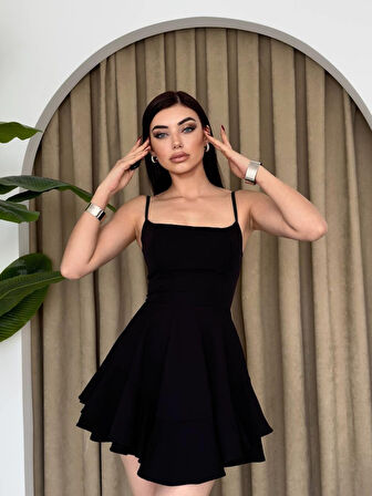 Common İp Askılı Elbise