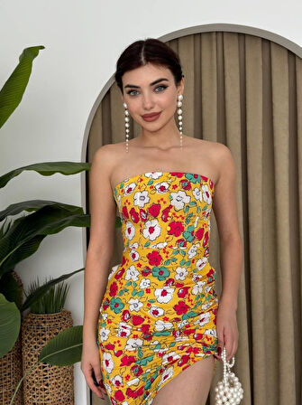 Emelıe Straplez Elbise