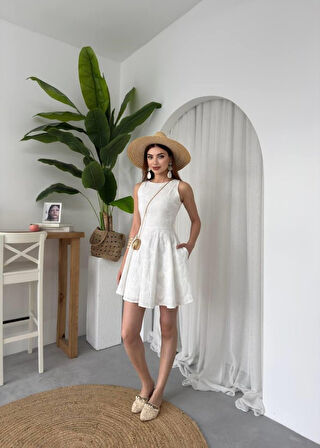 Vess Cep Detaylı Elbise