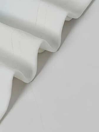 Baskılı Oversize Bisiklet Yaka T-shirt - Beyaz