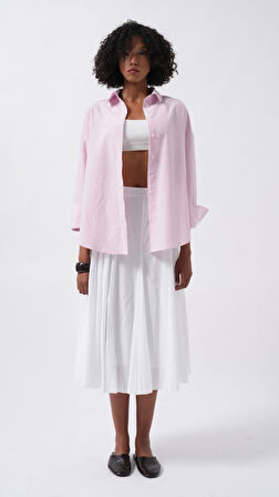 Çizgili Basic Gömlek