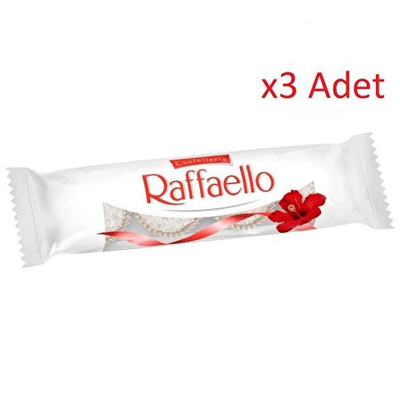 FERRERO RAFFAELLO 4'lü Çikolata 40 gr x 3 Paket