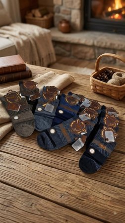 PRO BOUTİQUE STYLE SERİSİ; ELEVİT LAMBSWOOL (YÜN) ORTA KONÇ ÇORAP; DİKİŞSİZ; ASORTİ 12'Lİ PAKET