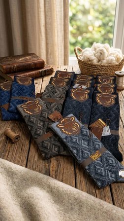 PRO BOUTİQUE STYLE TEKKE LAMBSWOOL (YÜN) ERKEK ÇORAP; ASORTİ 12'Lİ PAKET; DİKİŞSİZ