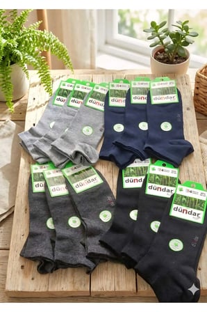ERKEK BAMBU PATİK; MEVSİMLİK; DİKİŞSİZ/SOFT YIKAMA/KOKULU; (40-44)