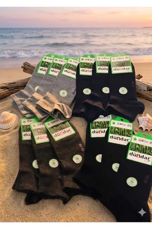 ERKEK BAMBU PATİK; MEVSİMLİK; DİKİŞSİZ/SOFT YIKAMA/KOKULU; (40-44)