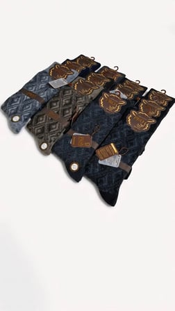 PRO BOUTİQUE STYLE TEKKE LAMBSWOOL (YÜN) ERKEK ÇORAP; ASORTİ 12'Lİ PAKET; DİKİŞSİZ