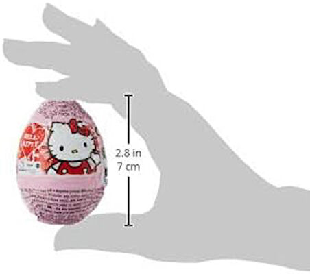 Hello Kitty Glutensiz Çikolatalı Sürpriz Yumurta 20 g (1 ADET)