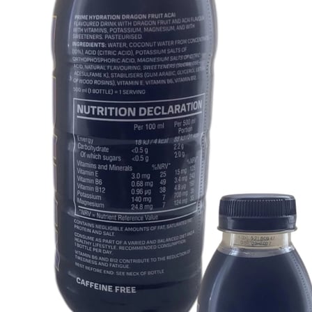 Prime Hydration Barcelona Edition 500 Ml - Ejder Meyvesi ve Açai Aromalı Sporcu İçeceği (3 ADET)