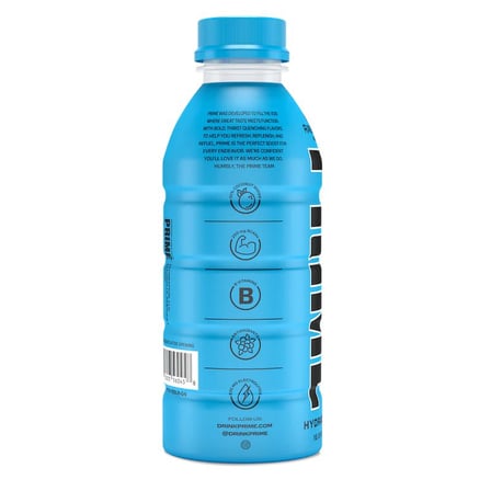 Prime Blue Raspberry 500 ml - Mavi Ahududu Aromalı Sporcu İçeceği (3 ADET)