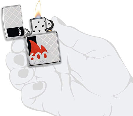 Zippo 600 Million Collection Dizayn Armor® Kasa Çakmak