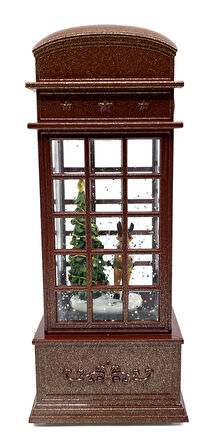 Kardan Adam Işıklı ve Müzikli Kar Küresi Model No2