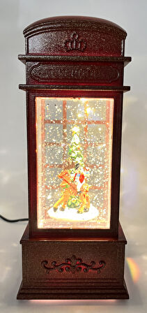 Kardan Adam Işıklı ve Müzikli Kar Küresi Model No2