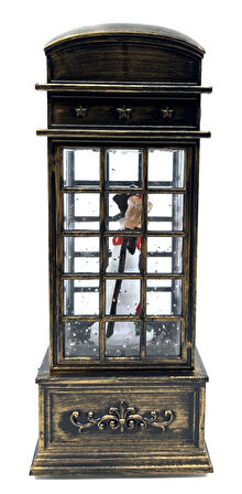 Kardan Adam Işıklı ve Müzikli Kar Küresi Model No3