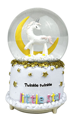 Twinkle Little Star Işıklı ve Müzikli Kar Küresi