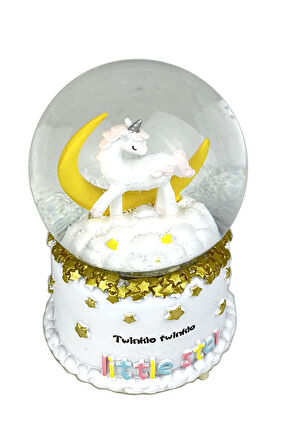 Twinkle Little Star Işıklı ve Müzikli Kar Küresi