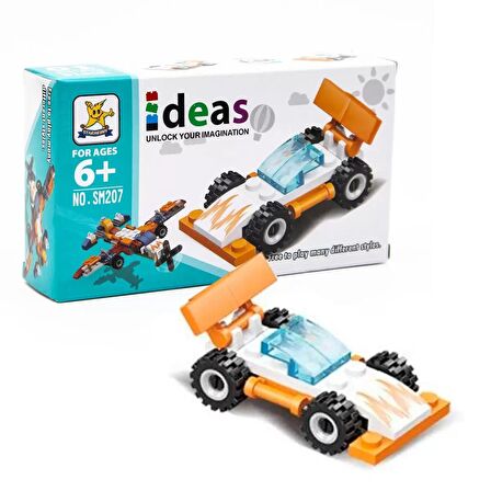 İdeas Blok Oyuncaklar Yarış Arabası 01