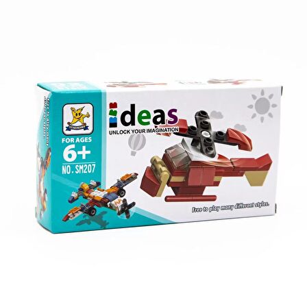 İdeas Blok Oyuncaklar Helikopter 02