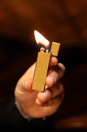 Caka Zen Serisi Benzinli Pirinç Çakmak - Mina