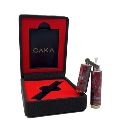 Caka Odkka Crimson El Yapımı Ortadan Kırılan Benzinli Gemici (Muhtar) Çakmağı - Pirinç