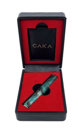 Caka Rex Harmony Pirinç Ortadan Kırılan Benzinli Gemici (Muhtar) Çakmağı - Su Yeşili