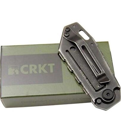 Crkt Alf 6 Mini Cep Çakısı - Siyah