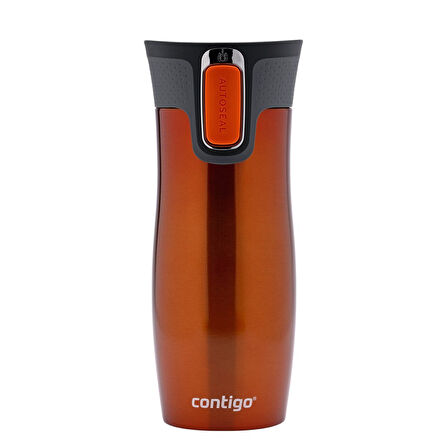 Contigo Westloop Autoseal Termos Bardak 470ML - Turuncu