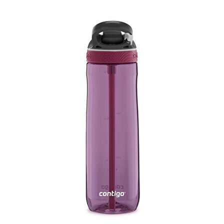 Contigo Ashland Tren Tek El Bas İç Kapaklı Su Matarası 720ml 2191382 - Mor