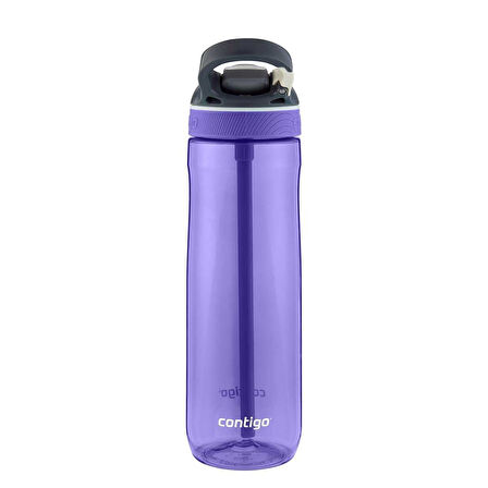 Contigo Cortland Tren Tek El Bas İç Kapaklı Su Matarası 720ml 2191383 - Koyu Mor