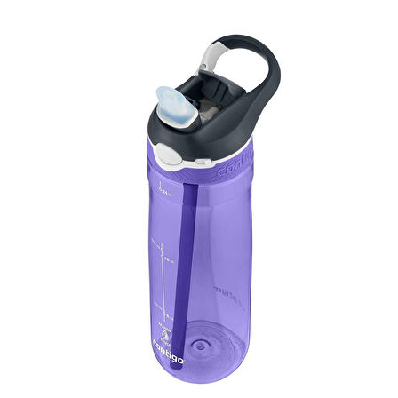 Contigo Cortland Tren Tek El Bas İç Kapaklı Su Matarası 720ml 2191383 - Koyu Mor