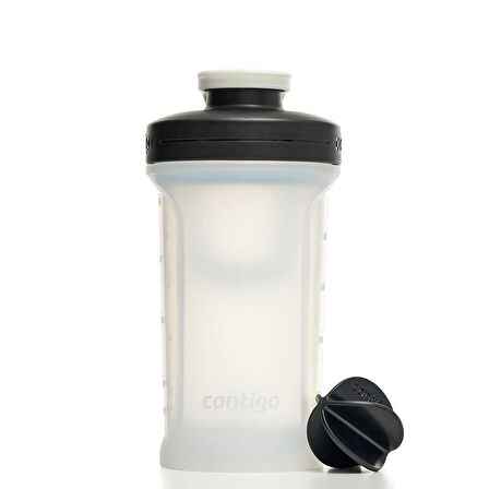 Contigo Shake Go Sporcu Suluğu & Shaker 590 ML - Şeffaf