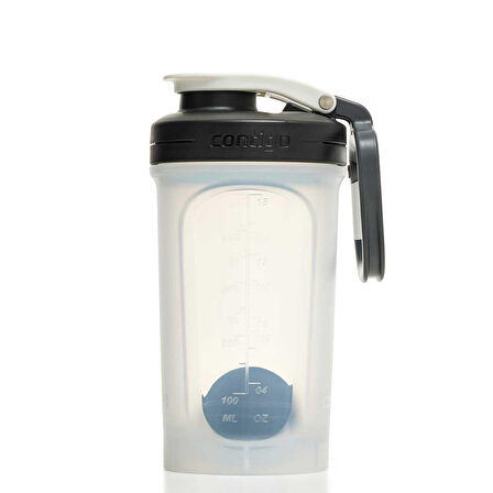 Contigo Shake Go Sporcu Suluğu & Shaker 590 ML - Şeffaf