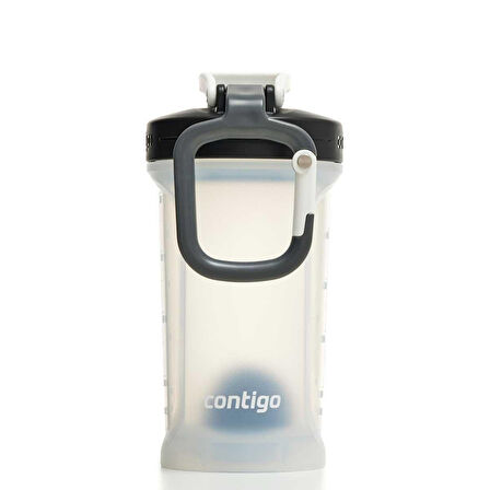 Contigo Shake Go Sporcu Suluğu & Shaker 590 ML - Şeffaf