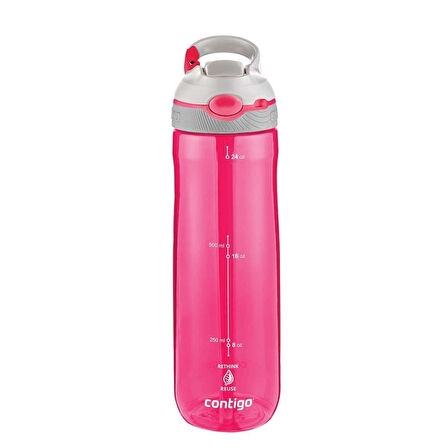 Contigo Cortland Tren Tek El Bas İç Kapaklı Su Matarası 720ml 2197050 - Pembe