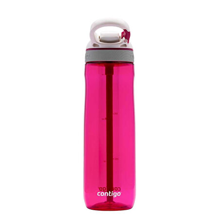 Contigo Cortland Tren Tek El Bas İç Kapaklı Su Matarası 720ml 2197050 - Pembe