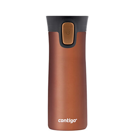 Contigo Pinnacle Autoseal Termos Bardak 420ML - Kahverengi