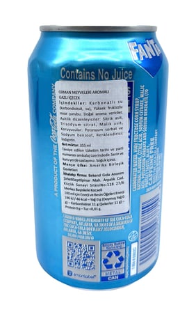 Fanta Berry Orman Meyveleri Aromalı Gazlı İçecek 355 ml (3 ADET)