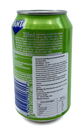 Fanta Limon - Tropik Meyve - Çilek & Kivi Aromalı Gazlı İçecek 3'lü Set