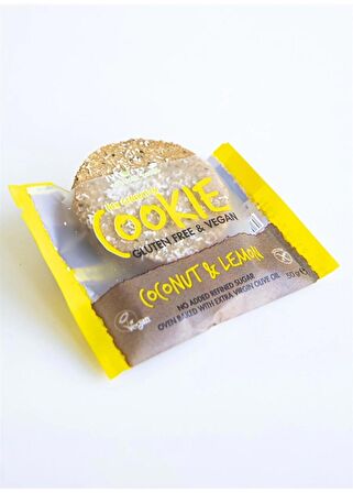 MOM'S Glutensiz Vegan Cookie Coconut & Lemon 50 g