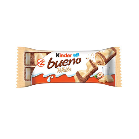 Kinder Bueno White Çikolata 39 gr (3 ADET)